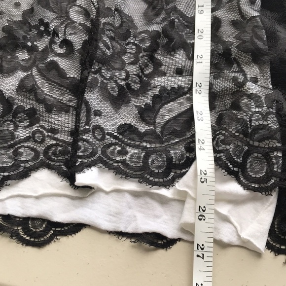 MICHAEL Michael Kors Black Lace Overlay Tank Top,final Price - Picture 7 of 11